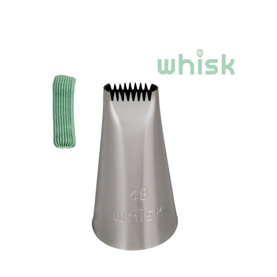 Whisk Basket Weave Tip No. 48