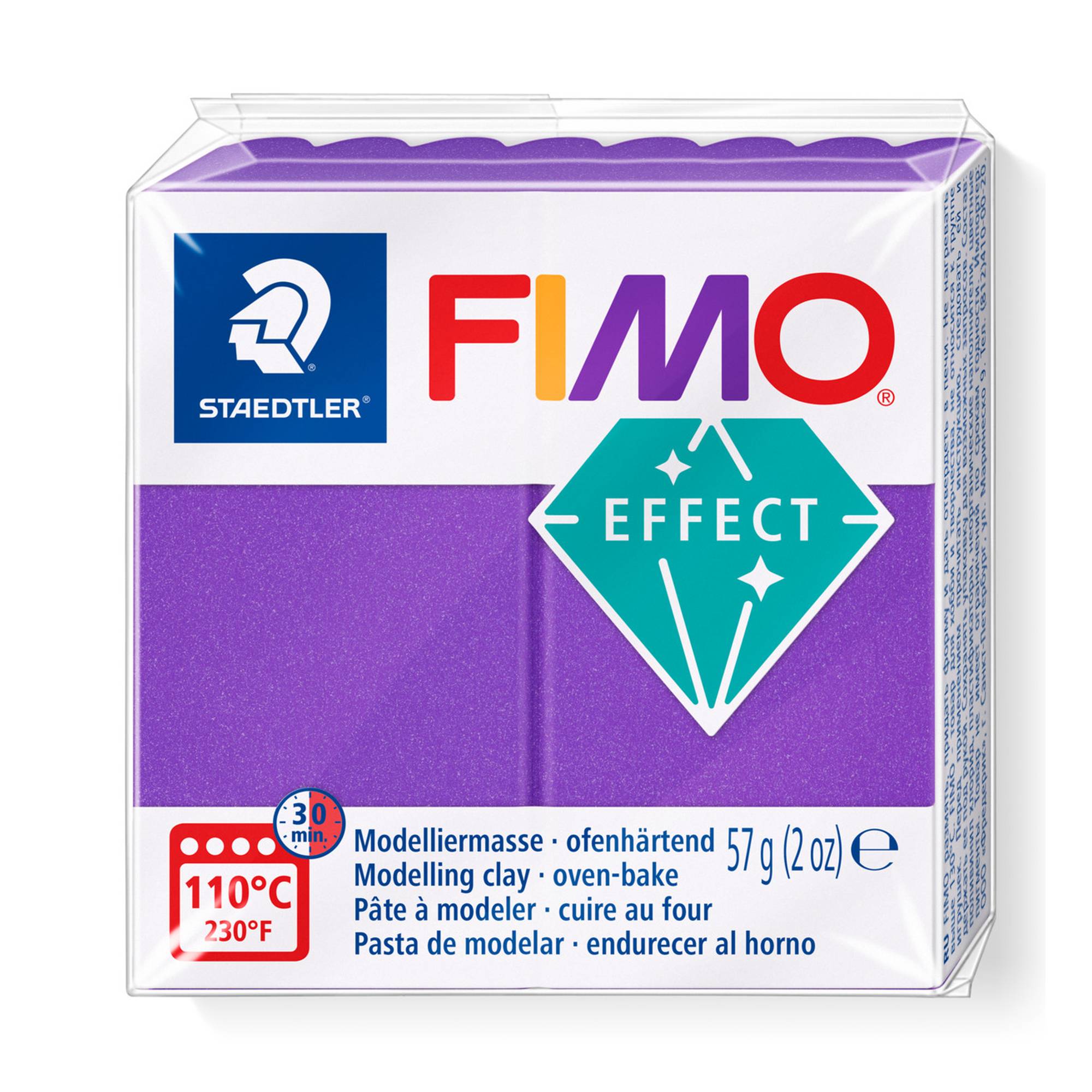 Fimo Effect Metallic Lilac Modelling Clay 57g