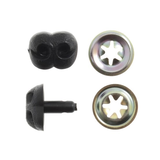 Trimits Black Toy Nose 20mm 4 Pack