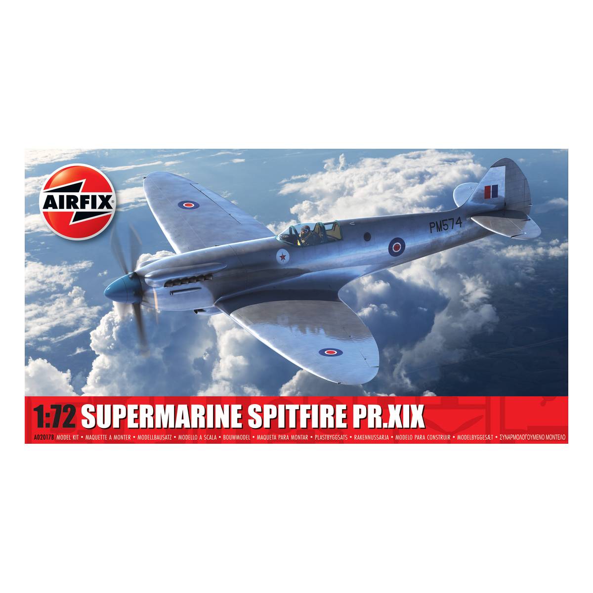 Airfix Supermarine Spitfire PR.XIX Model Kit 1:72