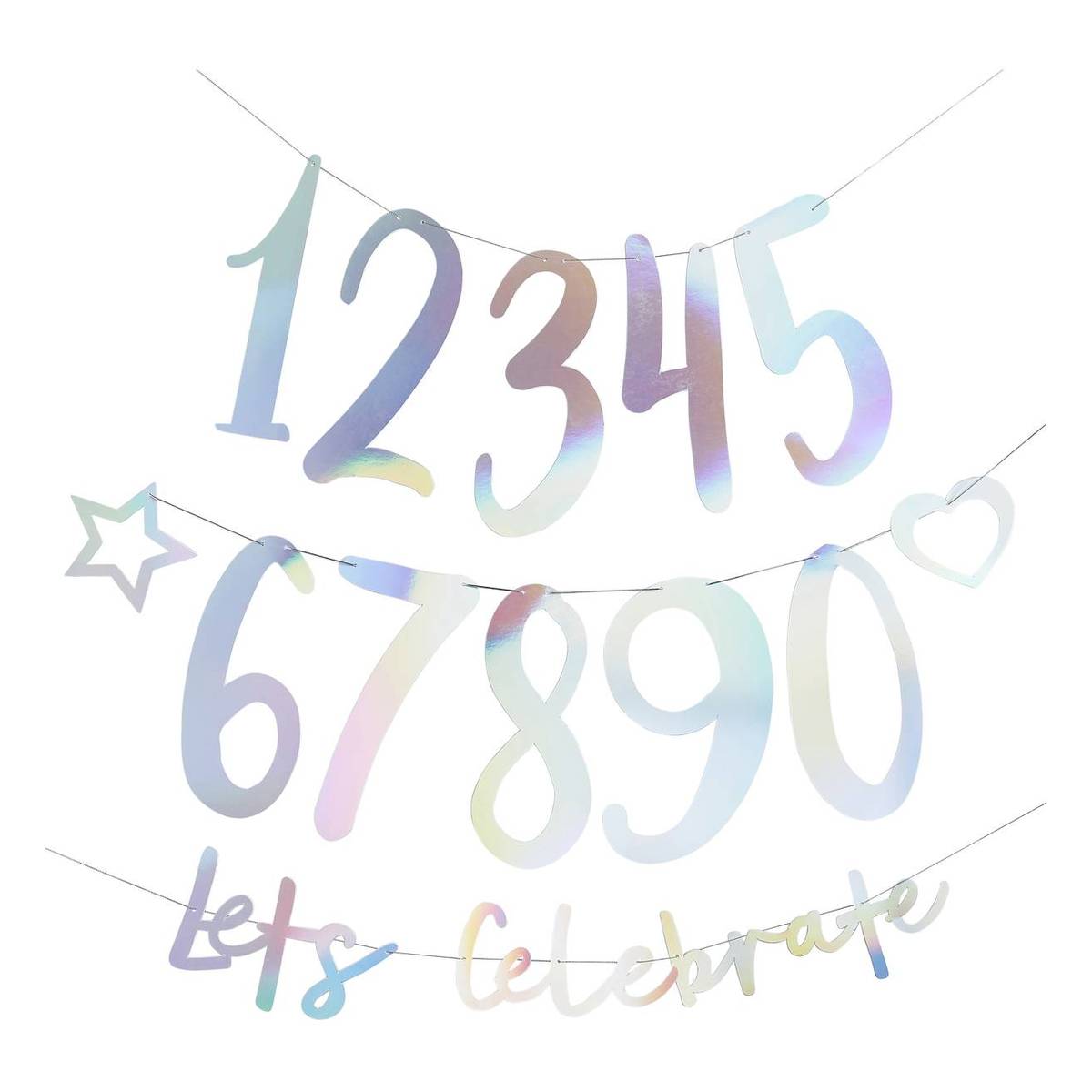 Create Your Own Iridescent Banner 2m