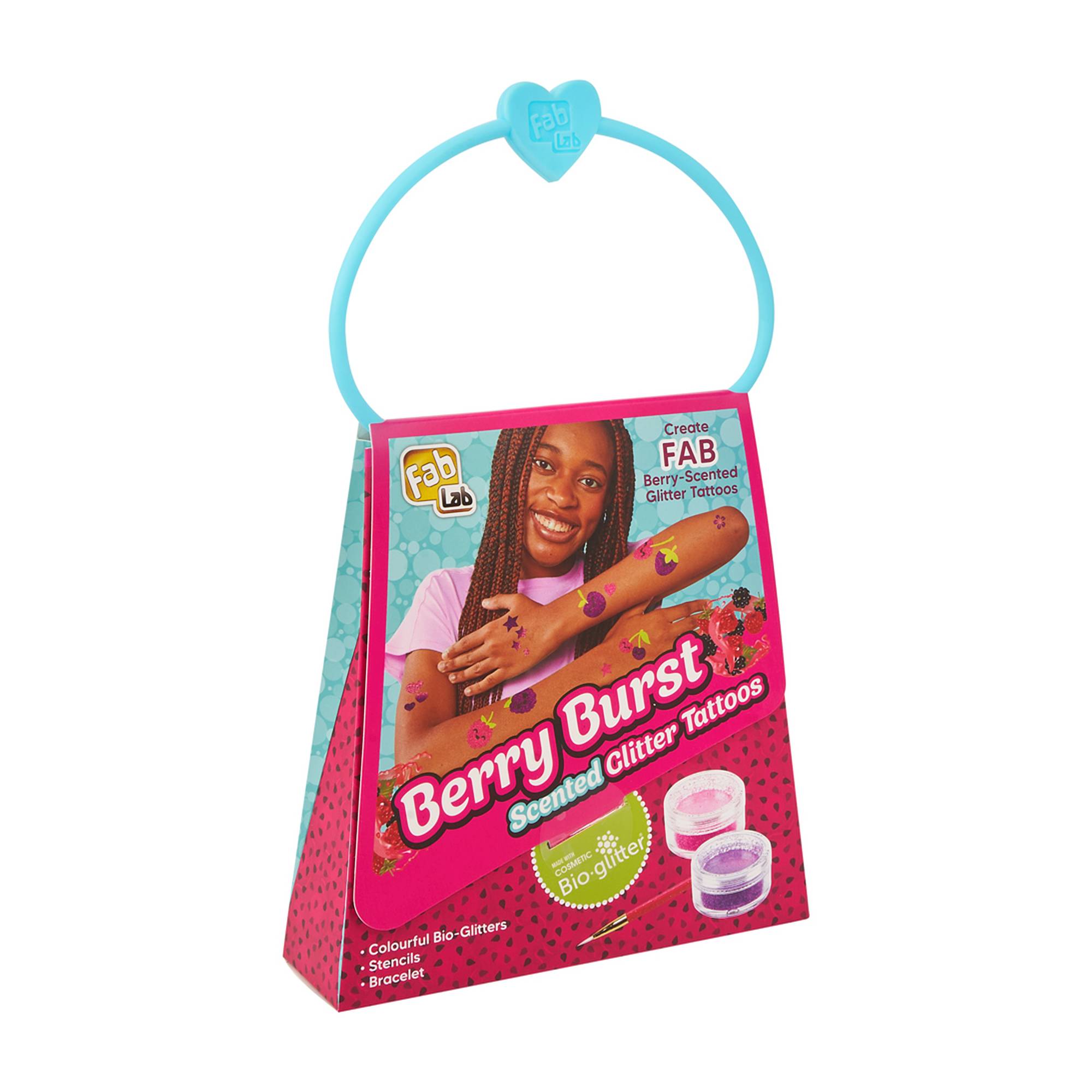FabLab Berry Burst Glitter Tattoos