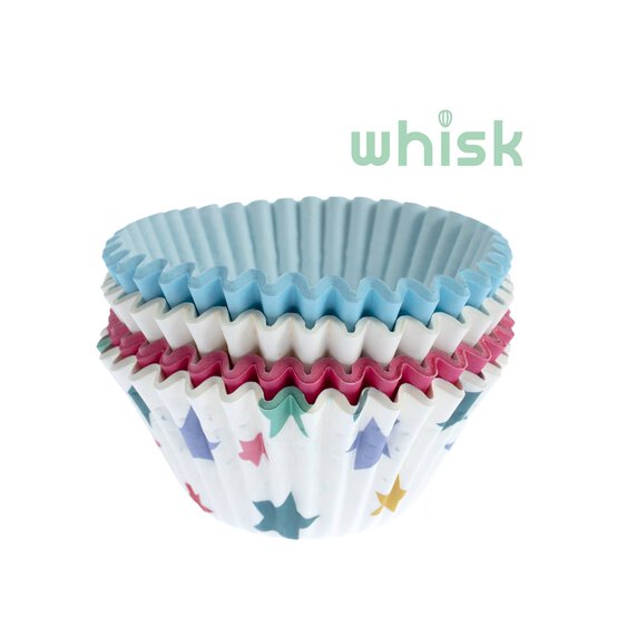 Whisk Bright Star Cupcake Cases 100 Pack