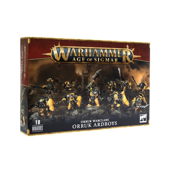 Warhammer Age of Sigmar Orruk Ardboyz