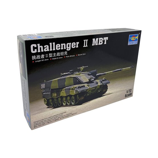 Trumpeter Challenger II MBT Model Kit 1:72