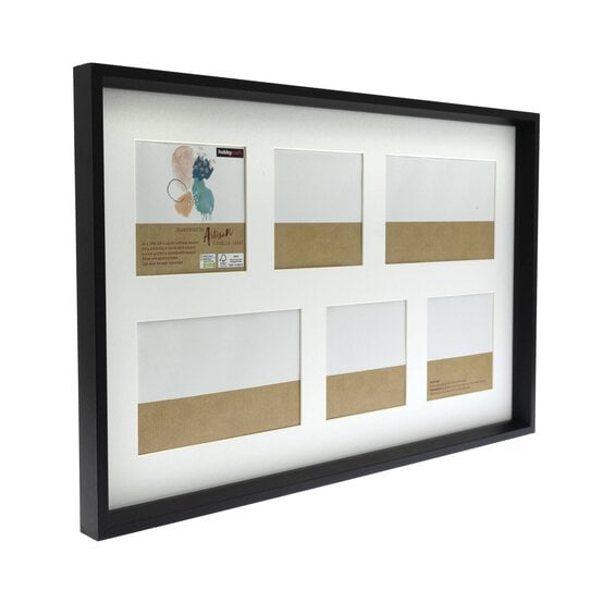 Black Multi-Aperture Frame 28cm x 43cm