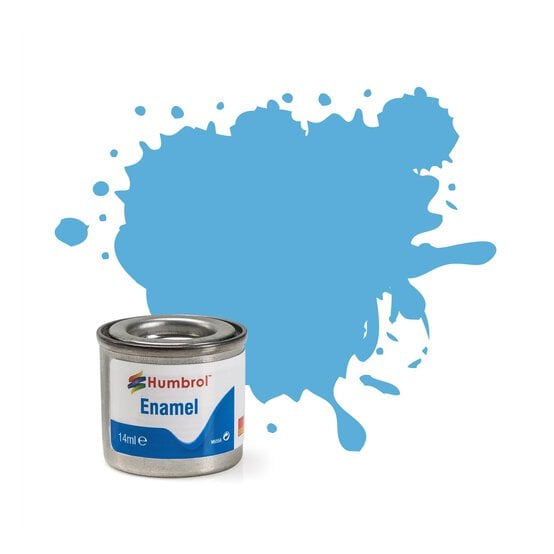 Humbrol 47 Sea Blue Enamel Gloss Paint 14ml