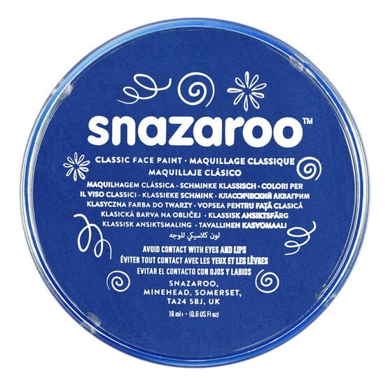 Snazaroo Royal Blue Face Paint Compact 18ml