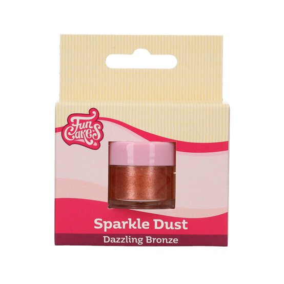 FunCakes Bronze Sparkle Dust 3.5g