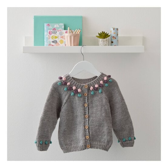 Knitcraft Kids' Bobble Cardigan Digital Pattern 0146