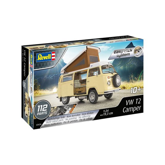 Revell Easy Click VW T2 Camper Model Kit 1:24
