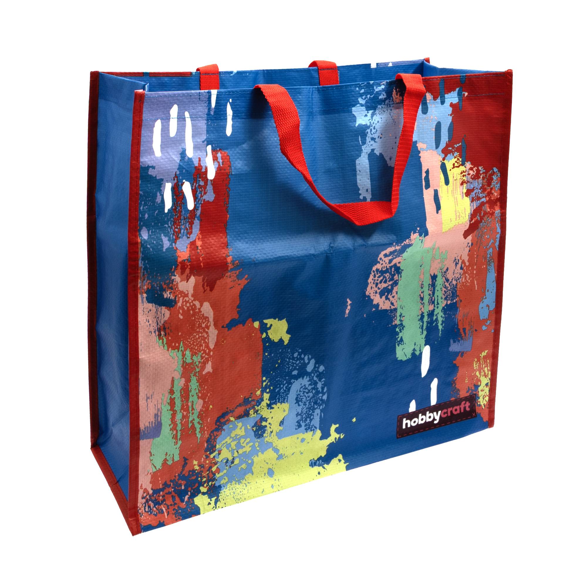 Smudge Print Woven Bag for Life