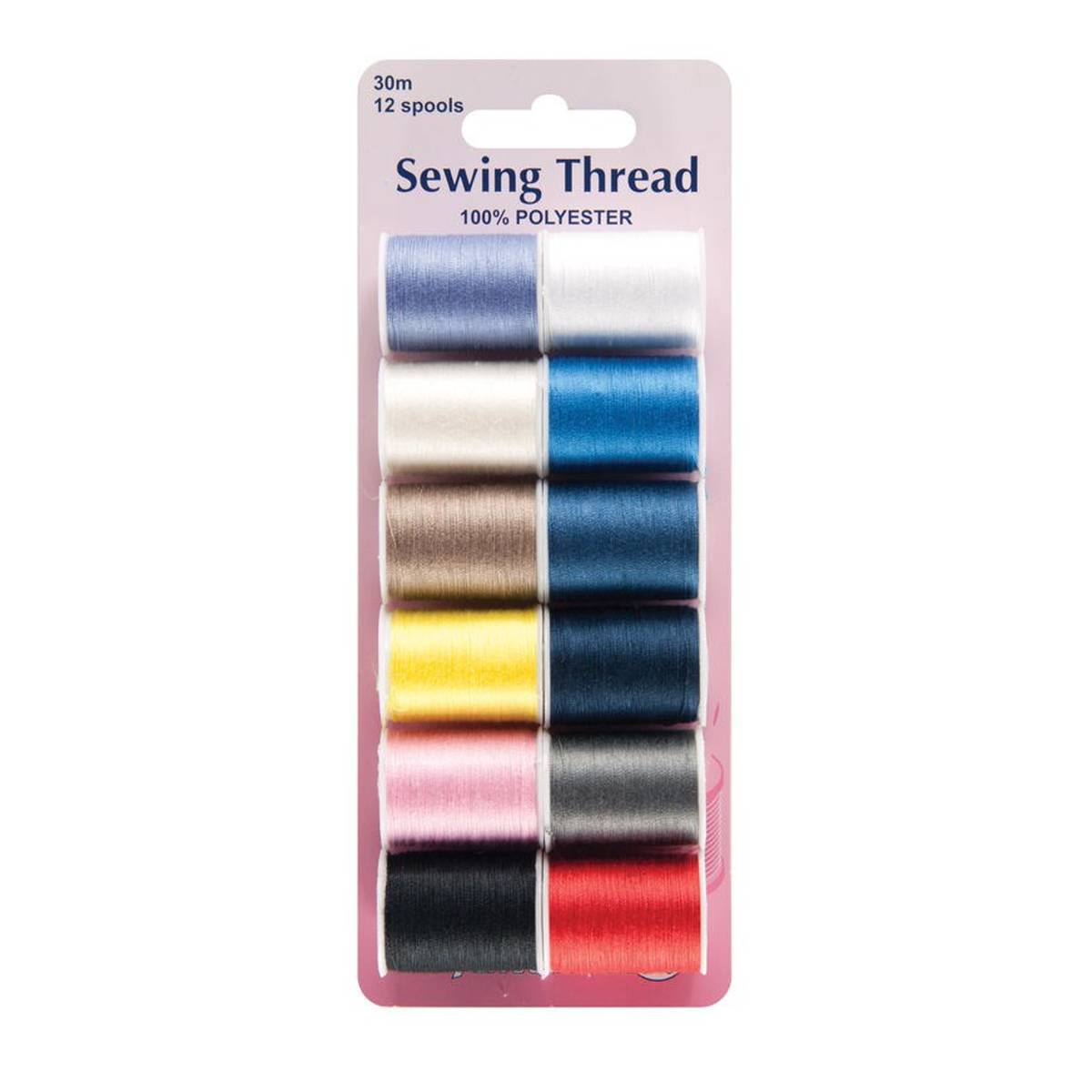 Hemline Sewing Thread 12 Pack