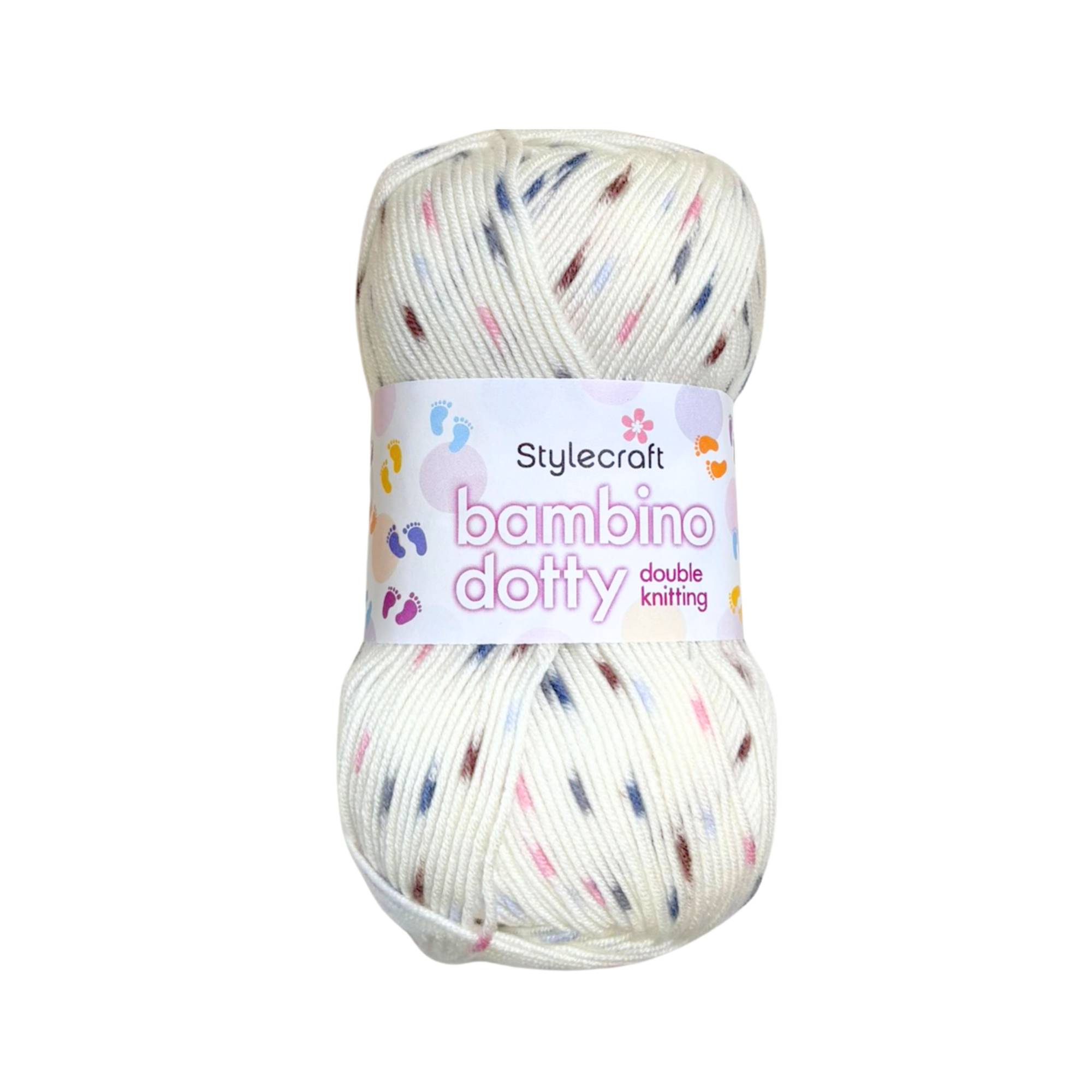 Stylecraft Bliss Bambino Dotty Baby DK 100g