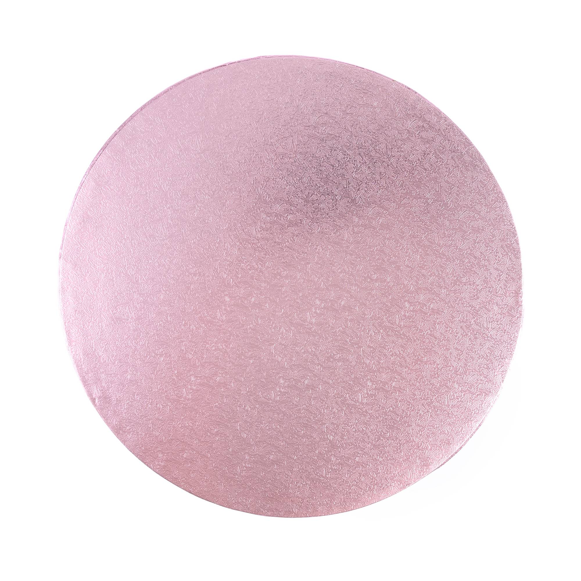 Pink Round Cake Drum 10 Inches