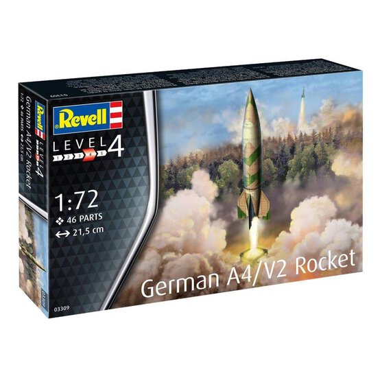 Revell German A4 V2 Rocket Model Kit 1:72