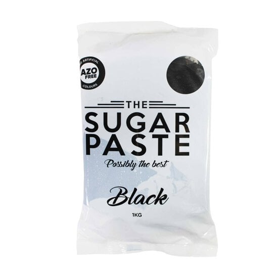 The Sugar Paste Black Sugarpaste 1kg