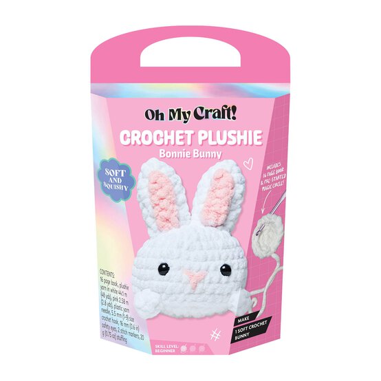Oh My Craft Bonnie Bunny Crochet Plushie Kit