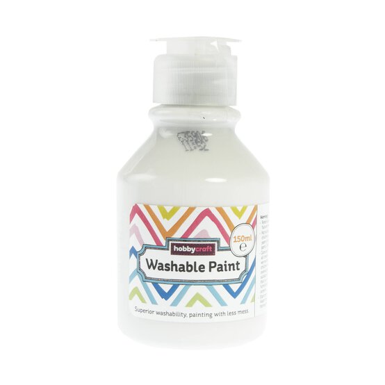 White Washable Paint 150ml