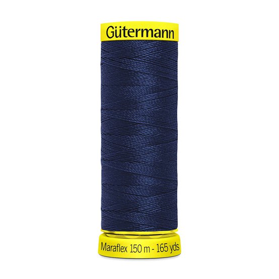 Gutermann Midnight Maraflex Stretchy Sewing Thread 150m (310)