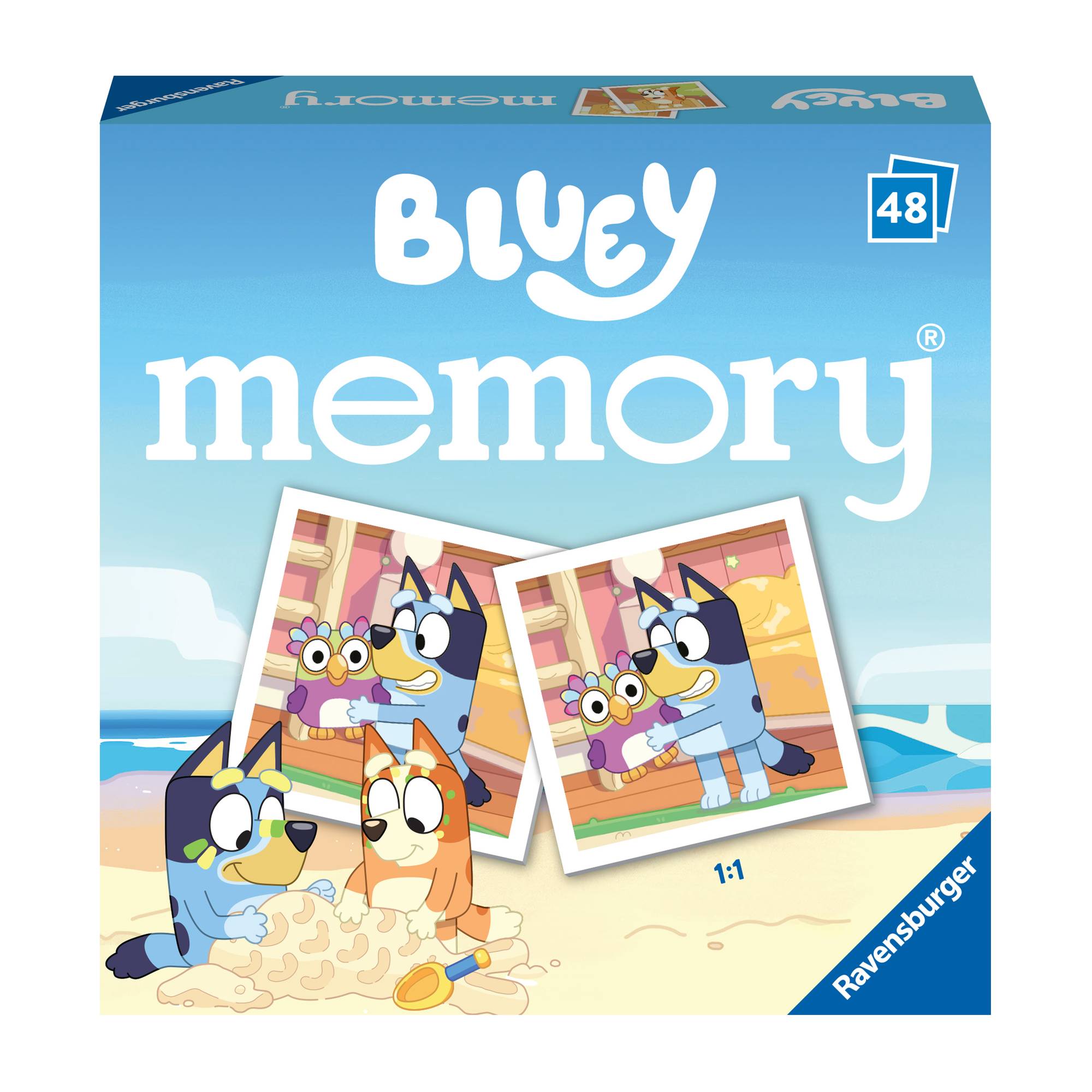 Ravensburger Bluey Mini Memory Game