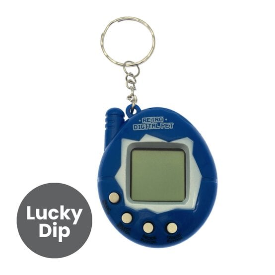 Assorted Cyber Pet Game Keychain