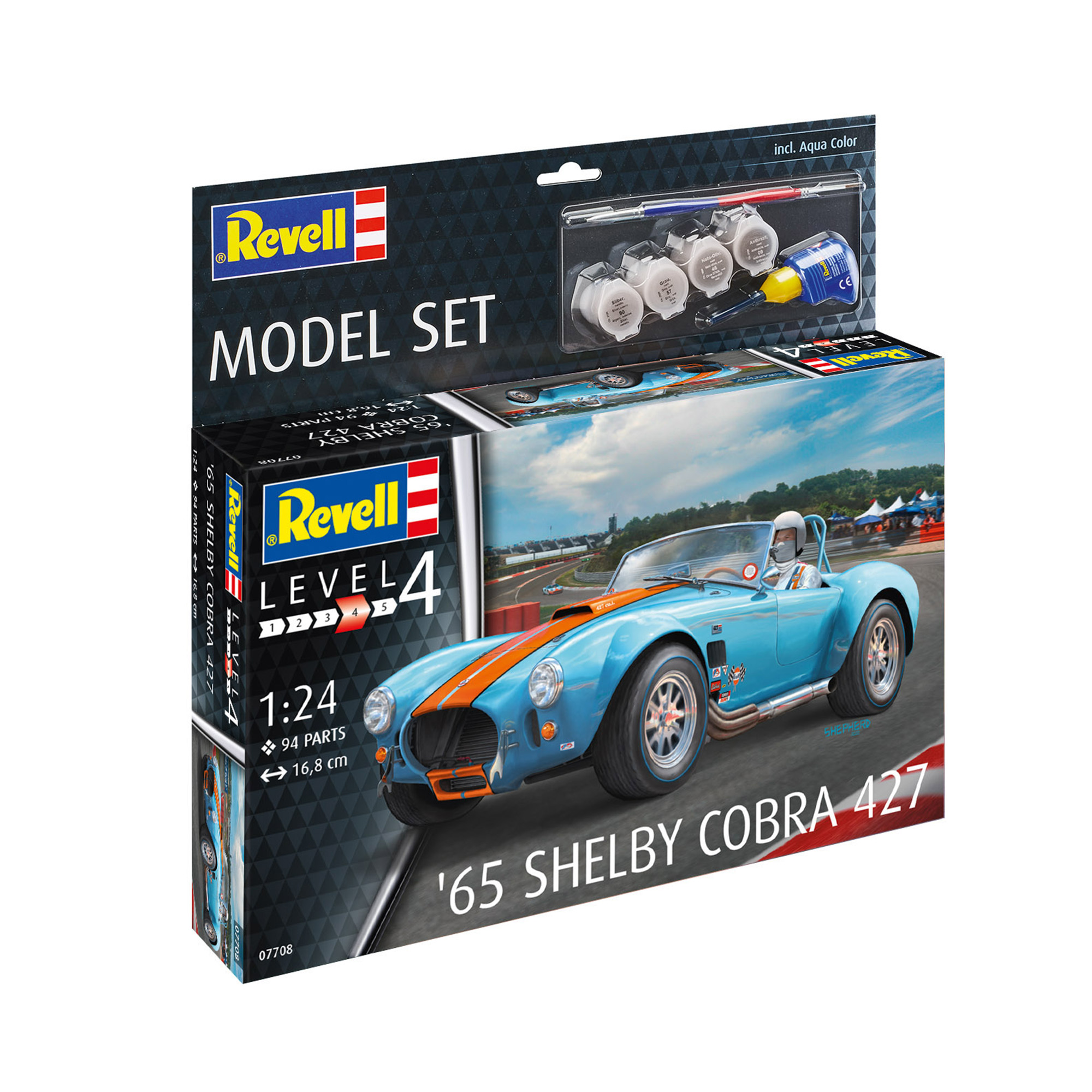 Revell 1965 Shelby Cobra 427 Model Set 1:24