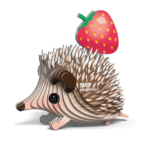 Eugy 3D Hedgehog Model