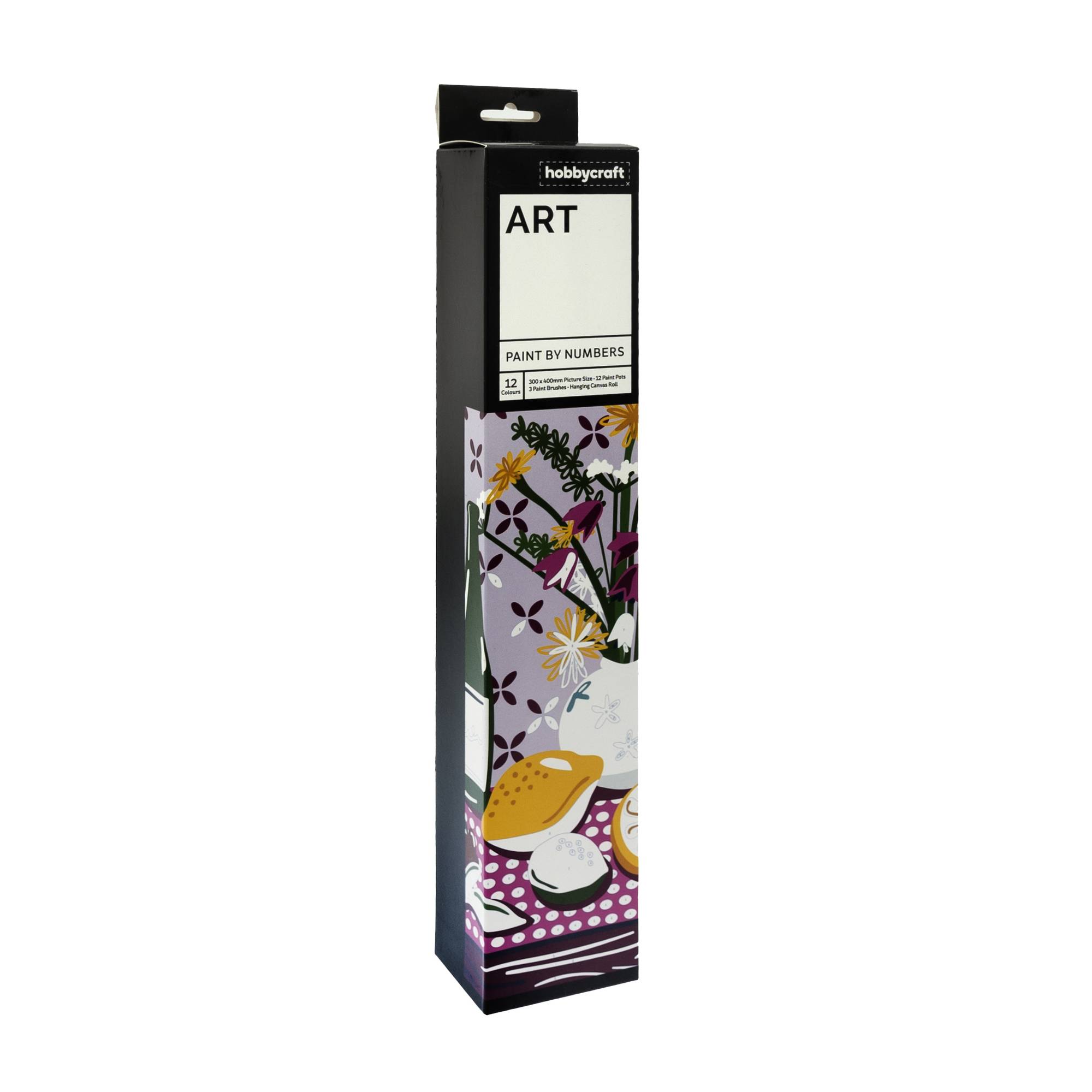 Still Life Paint by Numbers Canvas Roll