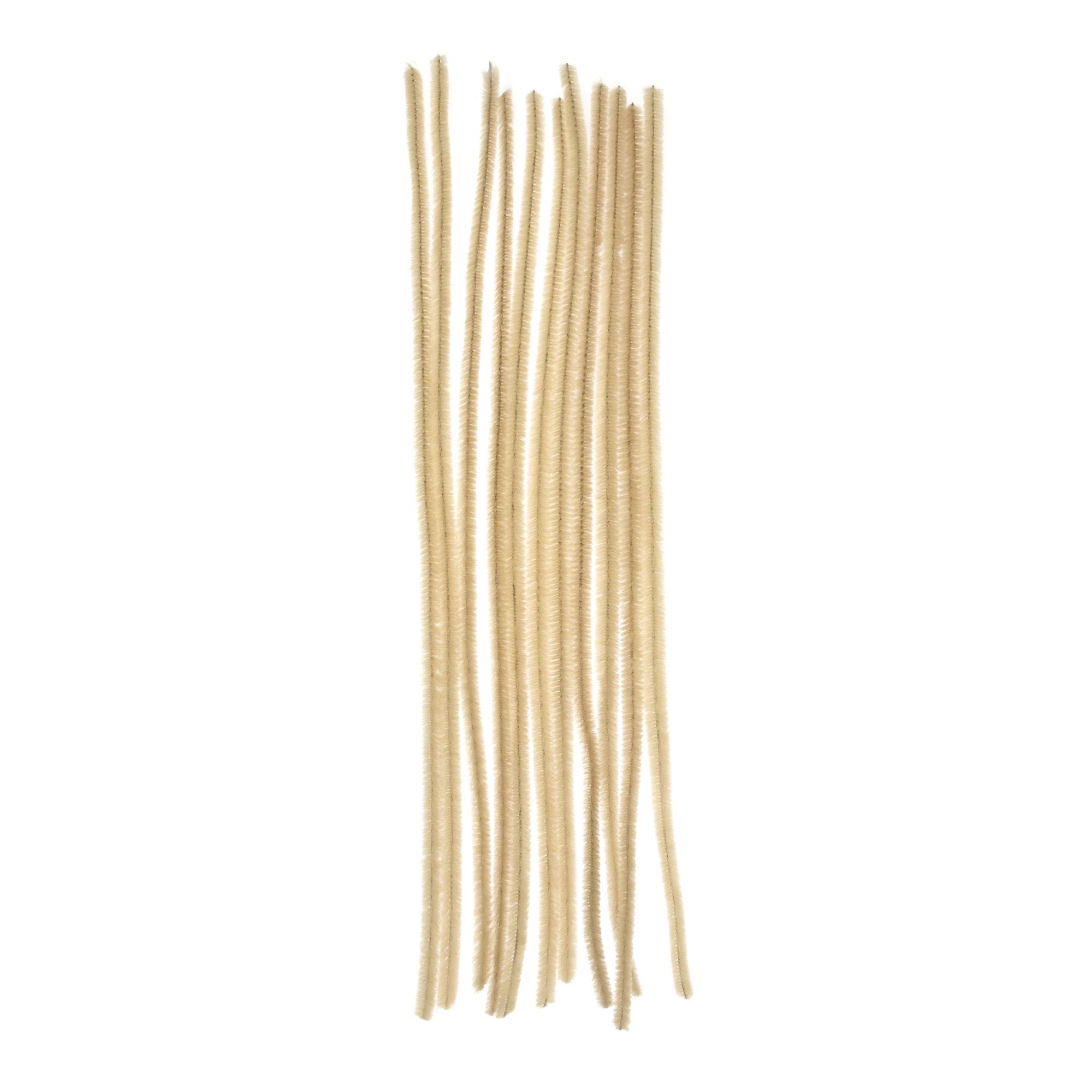 Light Brown Pipe Cleaners 12 Pack