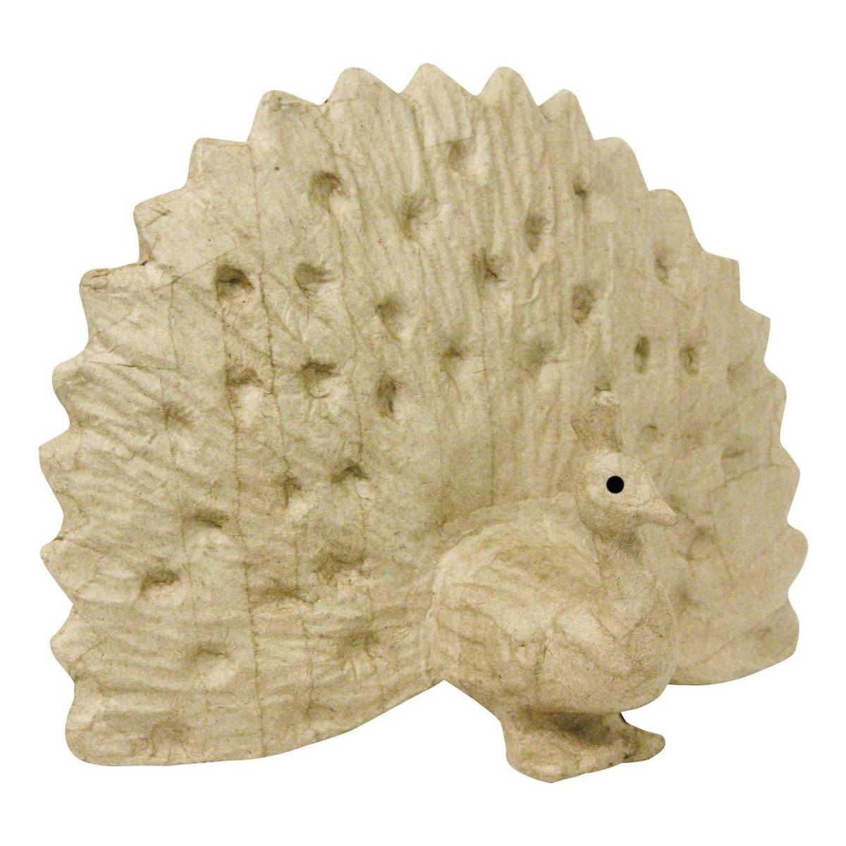 Decopatch Mache Peacock 29cm