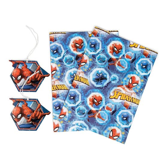 Spiderman Gift Wrap Set