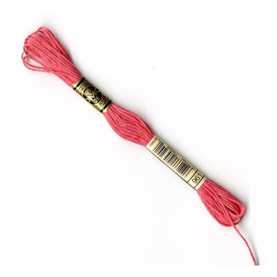 DMC Pink Mouline Special 25 Cotton Thread 8m (961)