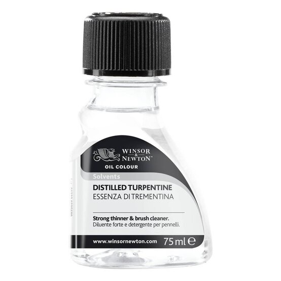 Winsor & Newton Distilled Turpentine 75ml