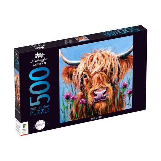 Mindbogglers Artisan Highlander Jigsaw Puzzle 500 Pieces