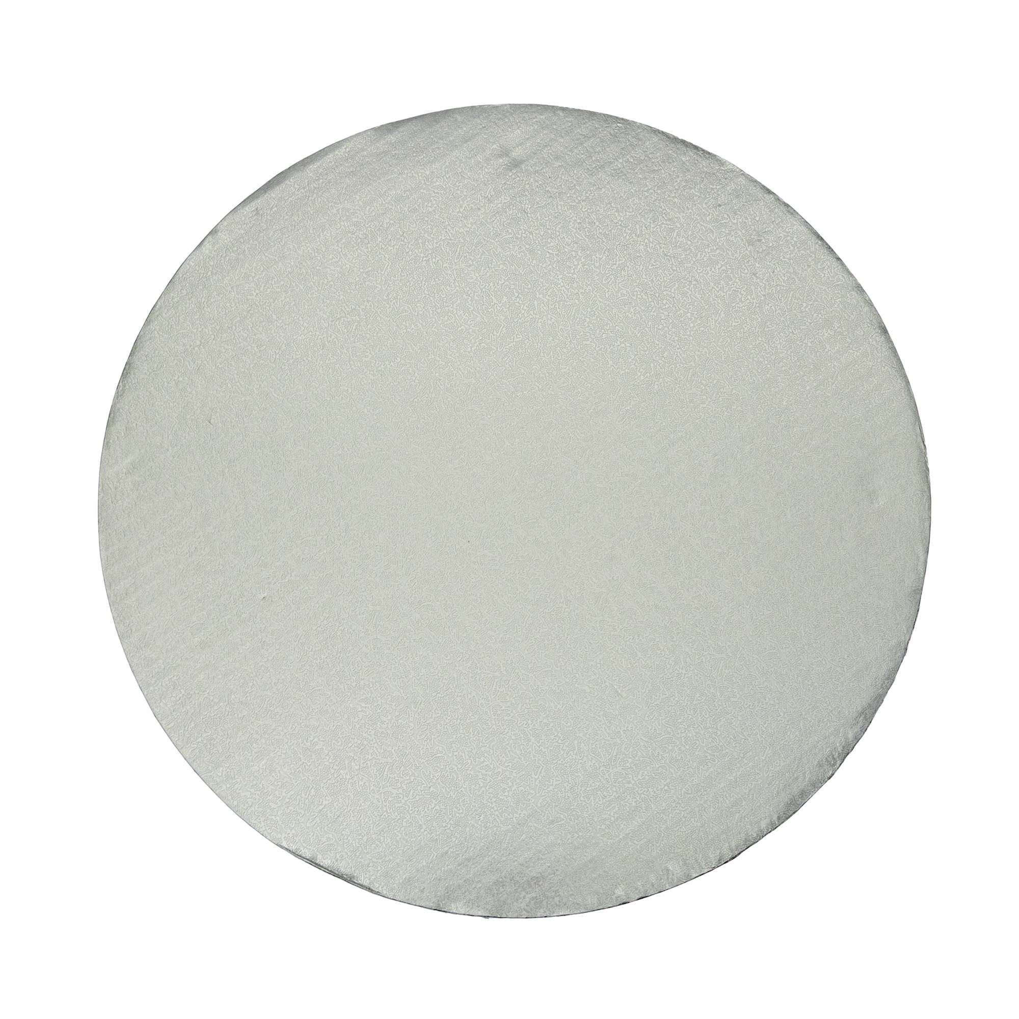 Silver Round Cake Drum 13 Inches