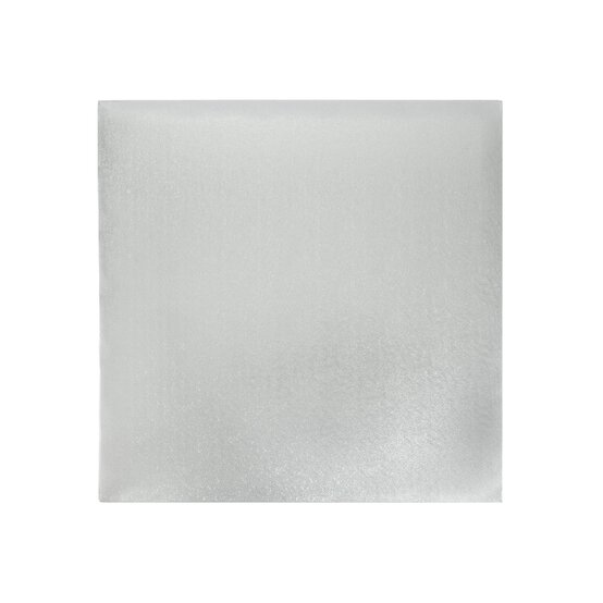 Silver Square Cake Drum 14 Inches