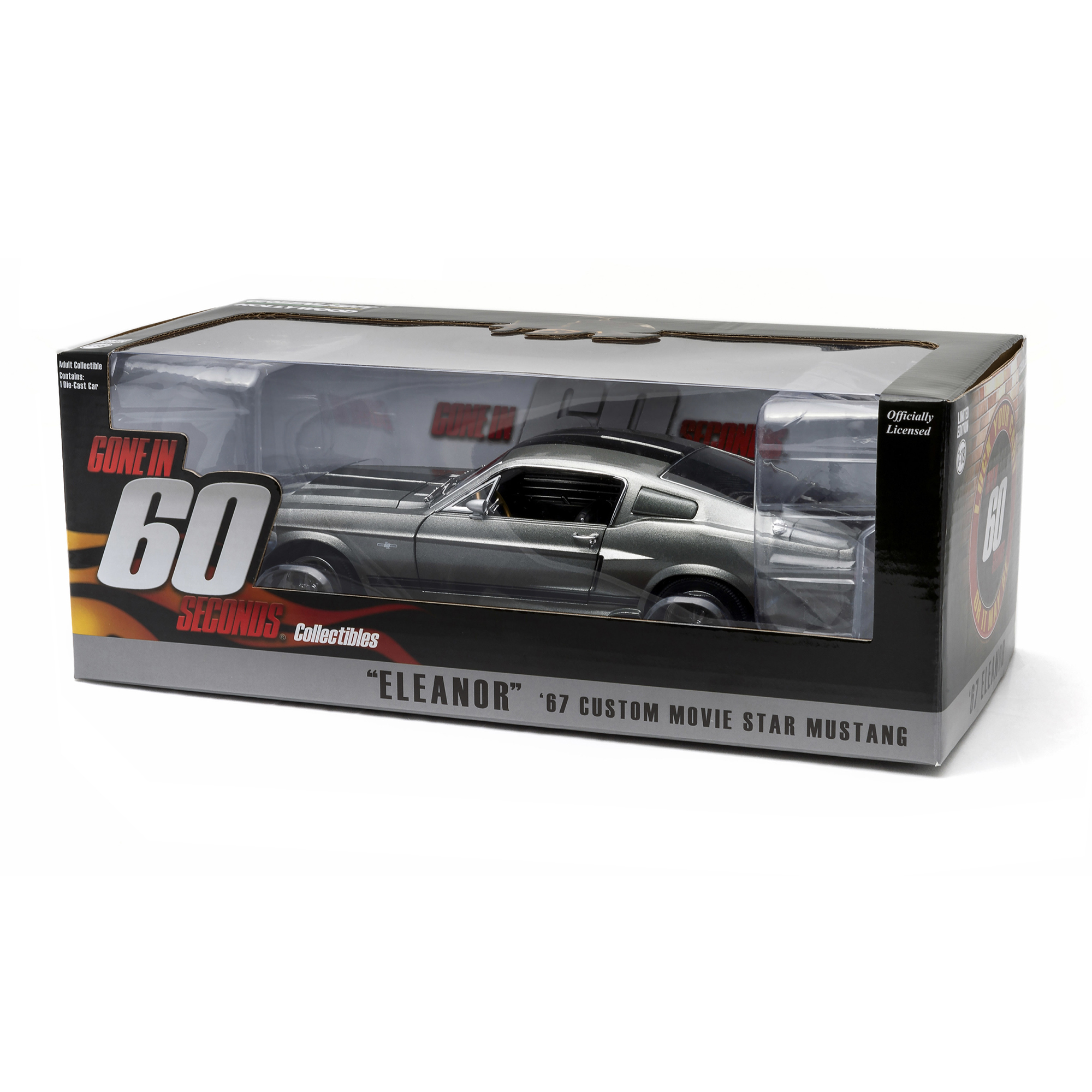 Gone in 60 Seconds Eleanor 1967 Mustang Diecast Model 1:18