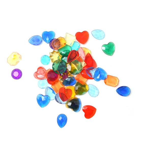 Bright Acrylic Jewels 125g