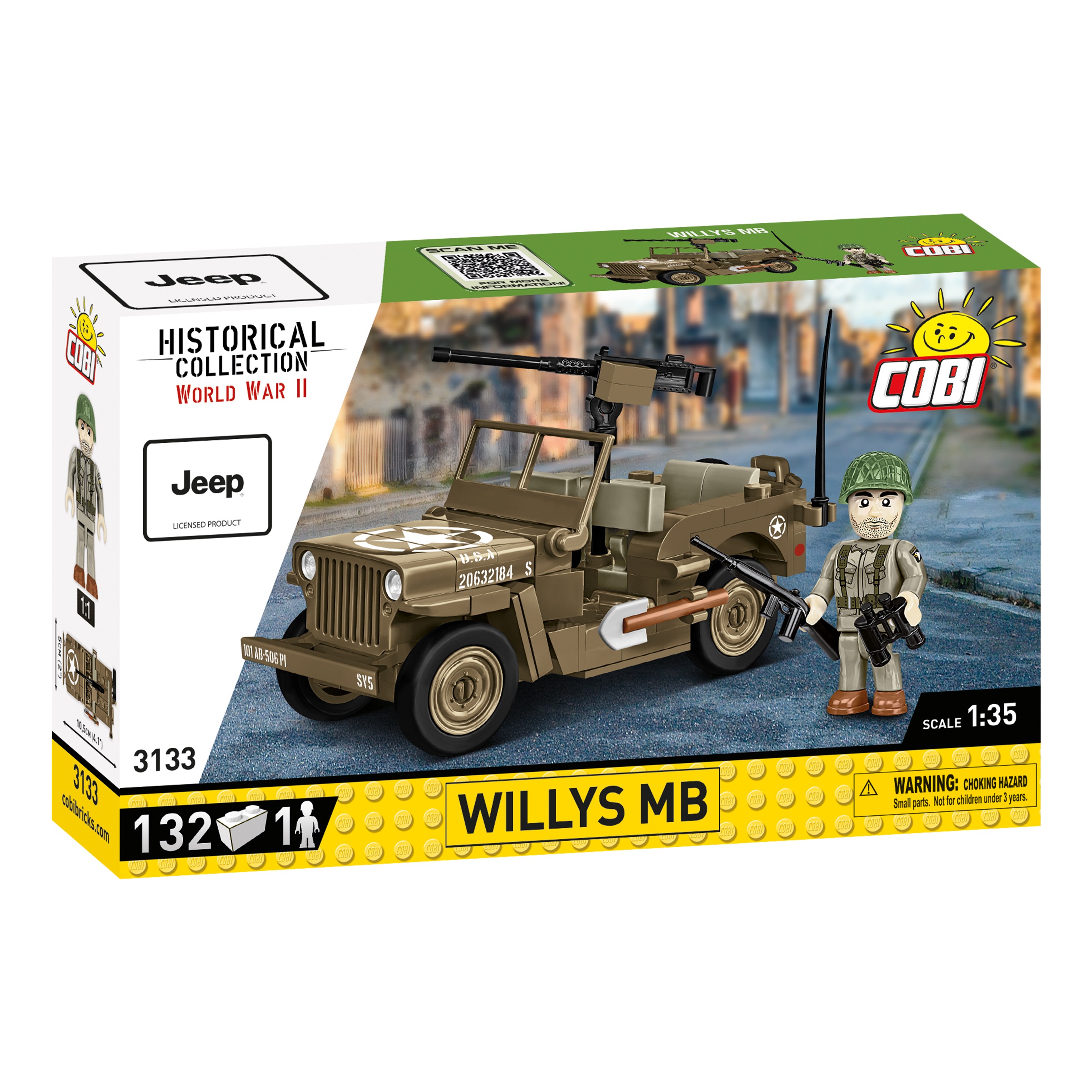 COBI Willys MB Jeep Set 1:35