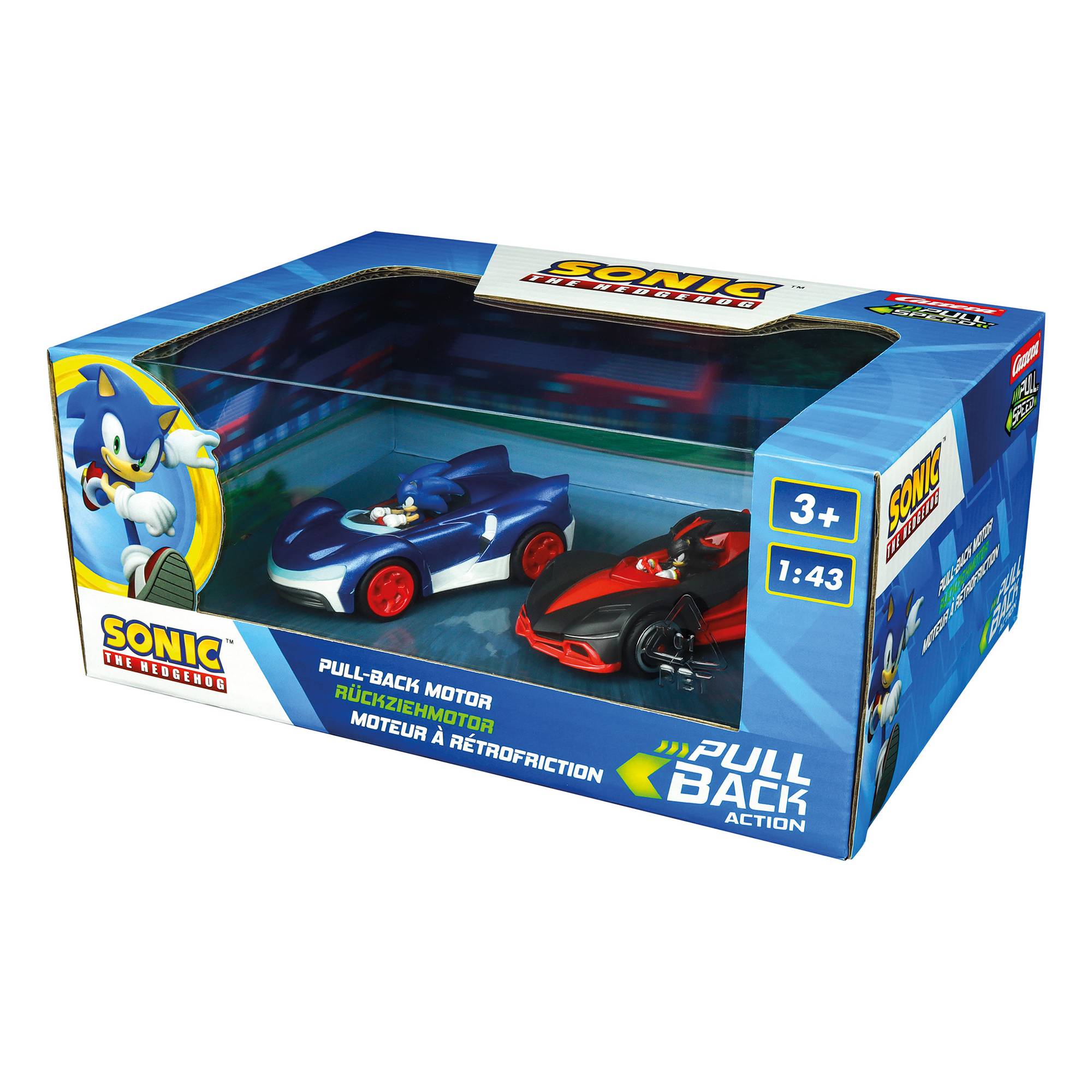Carrera Pull Speed Sonic the Hedgehog 2 Pack