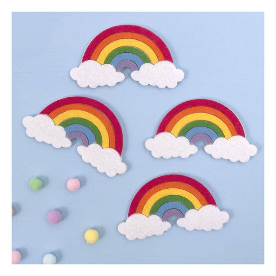 Felt Rainbows 4 Pack
