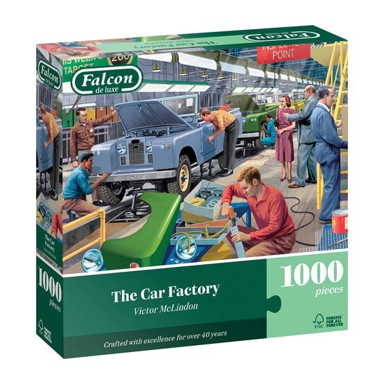 Falcon Car Factory Jigsaw Puzzle 1000 Pieces