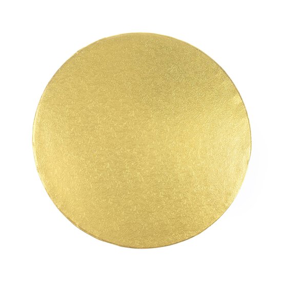 Gold Round Cake Drum 8 Inches