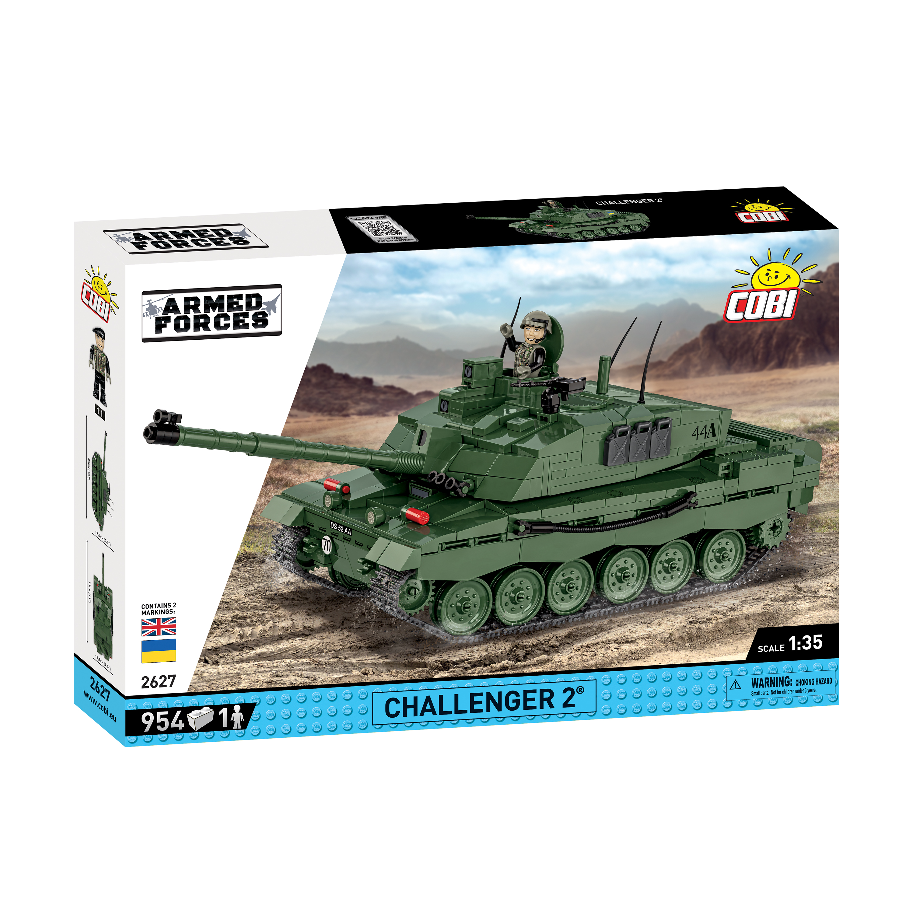 COBI Challenger 2 Set 1:35