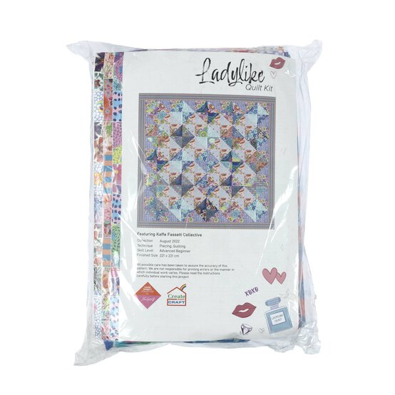 Kaffe Fassett Ladylike Large Quilt Kit