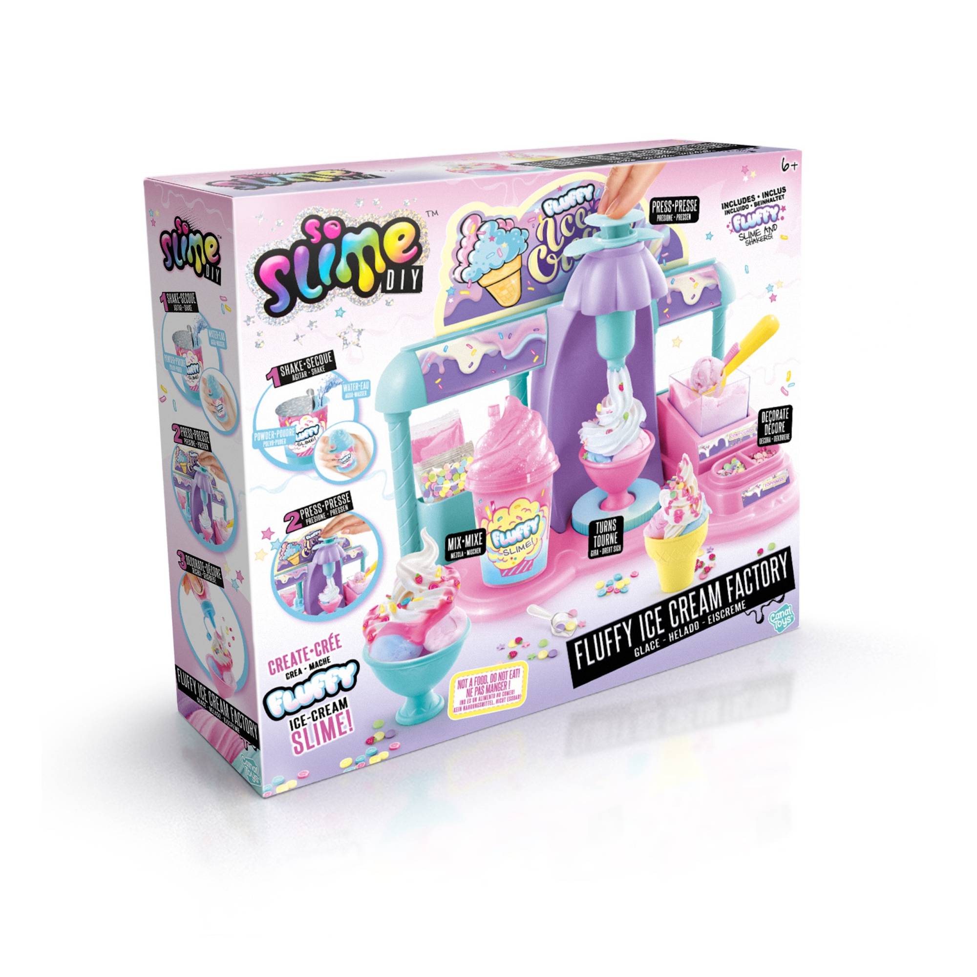 So Slime Fluffy Slime Ice Cream Factory