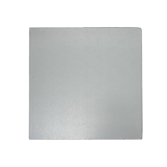 Silver Square Cake Drum 10 Inches