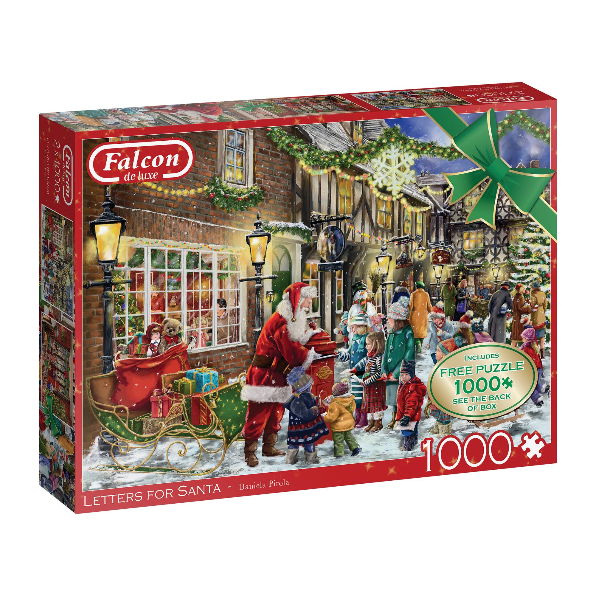 Falcon Letters for Santa Puzzle 1000 Pieces 2 Pack