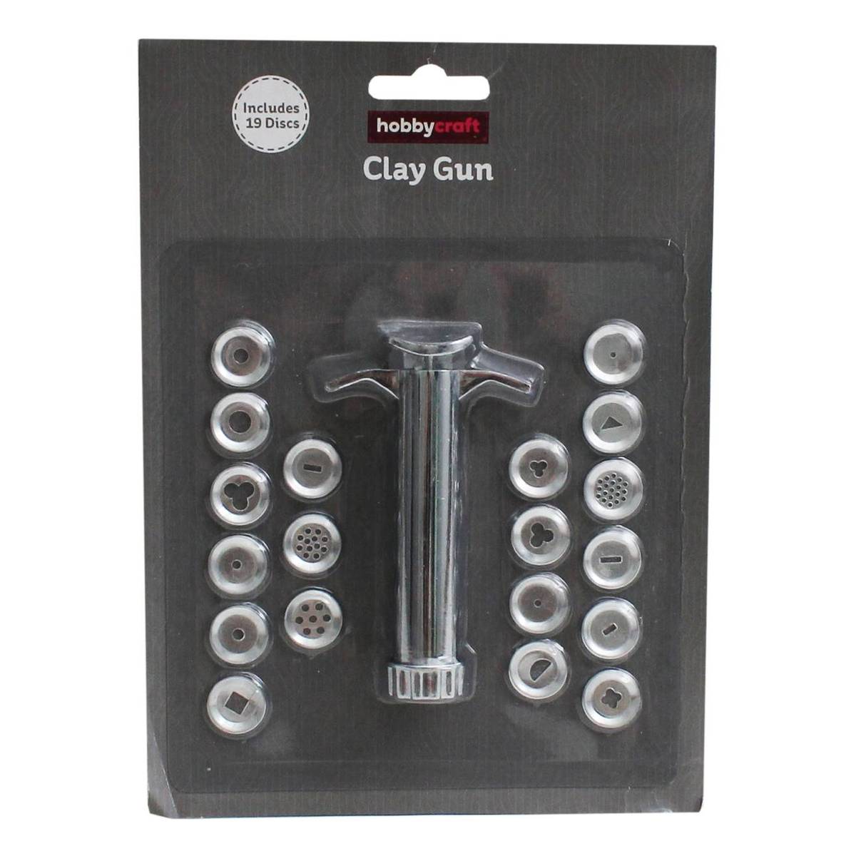 Clay Gun and Disc Set 19 Pieces